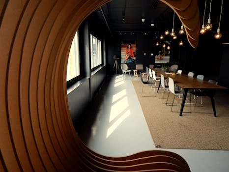 Office Space Optimization Improves Collaborative Work Environment
