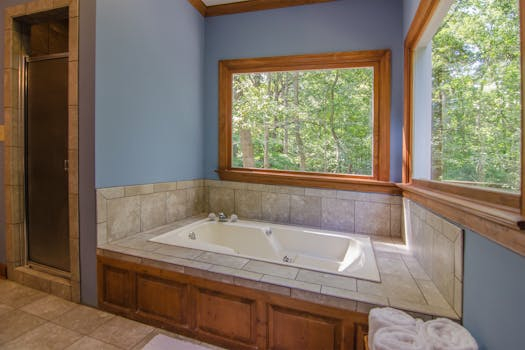 Luxury bathrooms with spa-like features