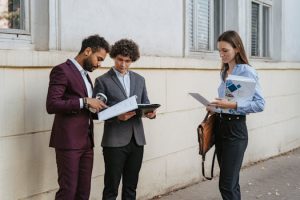 Vintage Finds Meet Modern Business Attire